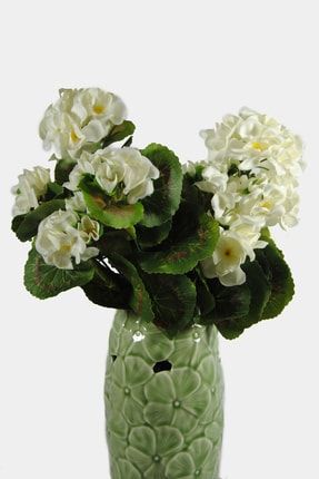 Yapay Çiçek Beyaz Sardunya Demeti LH-22-743-1