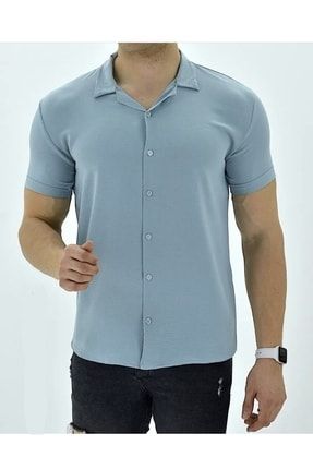 Erkek Ayrobin Kumaş Gömlek UCZ-2294
