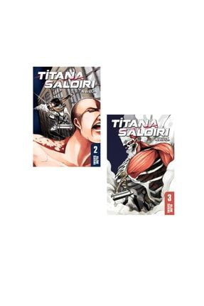 Titana Saldırı 2-3. Ciltler Manga Seti - Hajime Isayama gençkitap843985043985