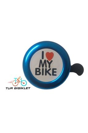 Mavi Bisiklet Zili Kaliteli Şık Tasarım ı my bike zil