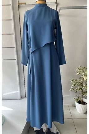 Elbise Mavi 3002