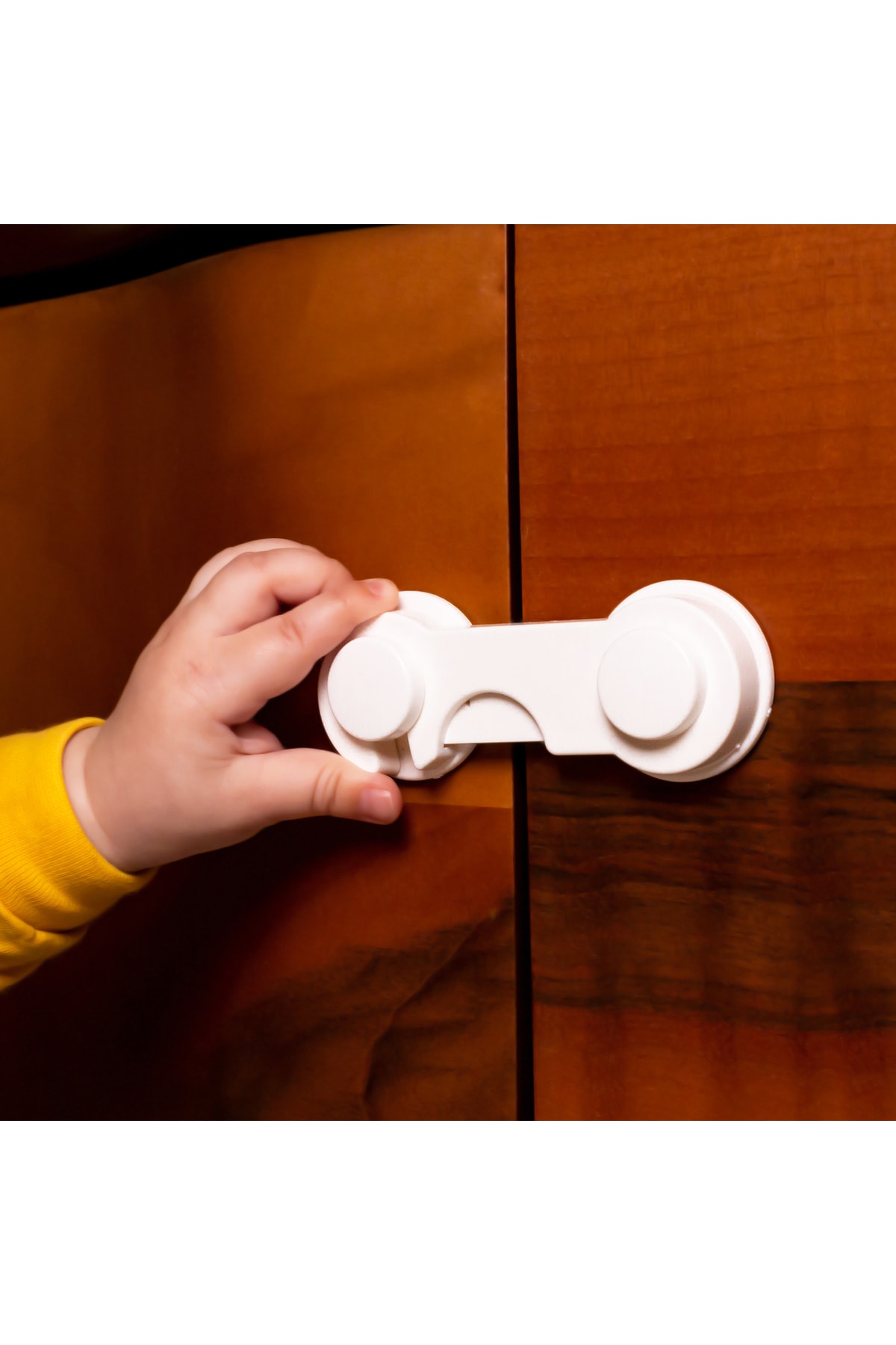 İdeal Baby 10 Adet Kapak Kilidi Çocuk Çekmece Dolap Kilidi Güvenlik Kilidi Mutfak Ofis Salon Oda Kilidi fotoğrafı 7 (önizleme)