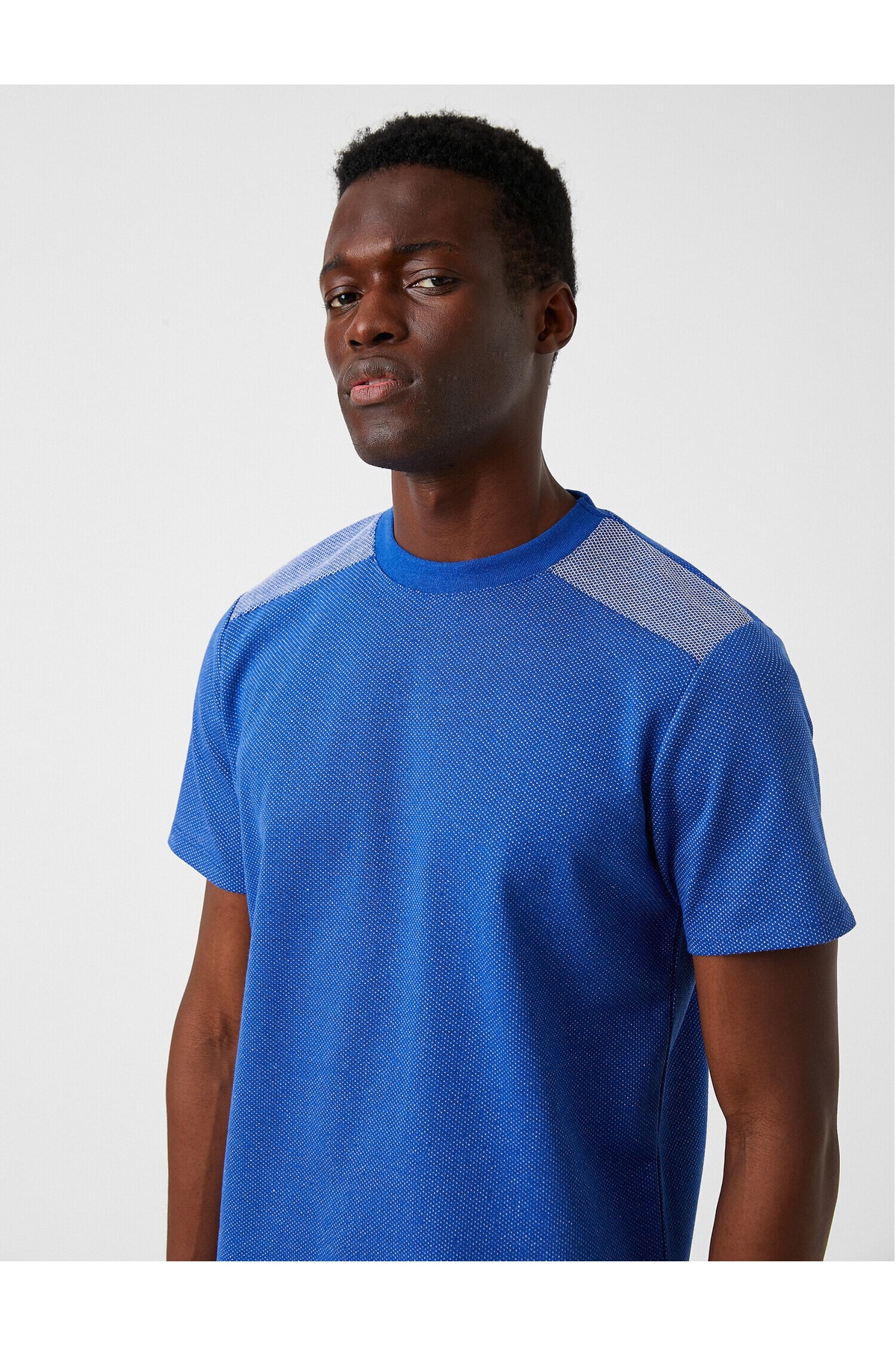 Koton T-Shirt Blau Regular Fit