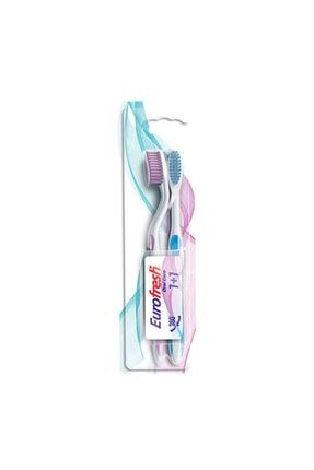 Eurofresh 2li Diş Fırçası Pembe Ve Mavi FL9700788