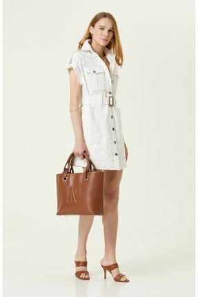 Beyaz Mini Elbise 1082700