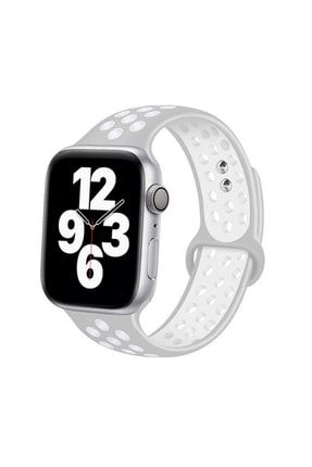 Watch 7 Uyumlu Son Sürüm Nike 44 Gümüş Akıllı Saat Giyilebilir Teknoloji Android Ios Uyumlu Watchos 8019