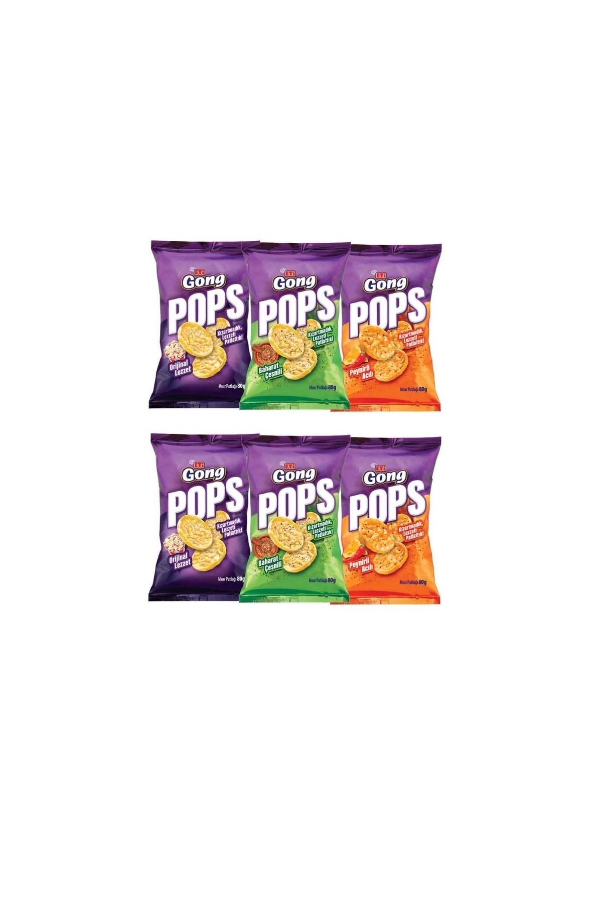 Eti Gong Pops Karışık 80 Gr X6 Adet Fiyatı, Yorumları Trendyol