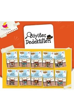 Hikaye Seti Büyüteç Dedektifleri (10 Kitap + Değerlendirme Soruları) (3. Ve 4.sınıf) 9786258450309