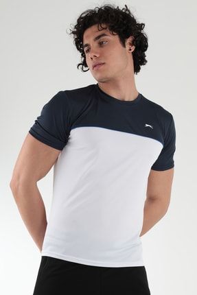 Observe Erkek T-shirt Beyaz / Lacivert ST12TE211