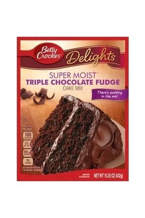 Super Moist Triple Chocolate Fudge Cake Mix 432 Gr. 111627