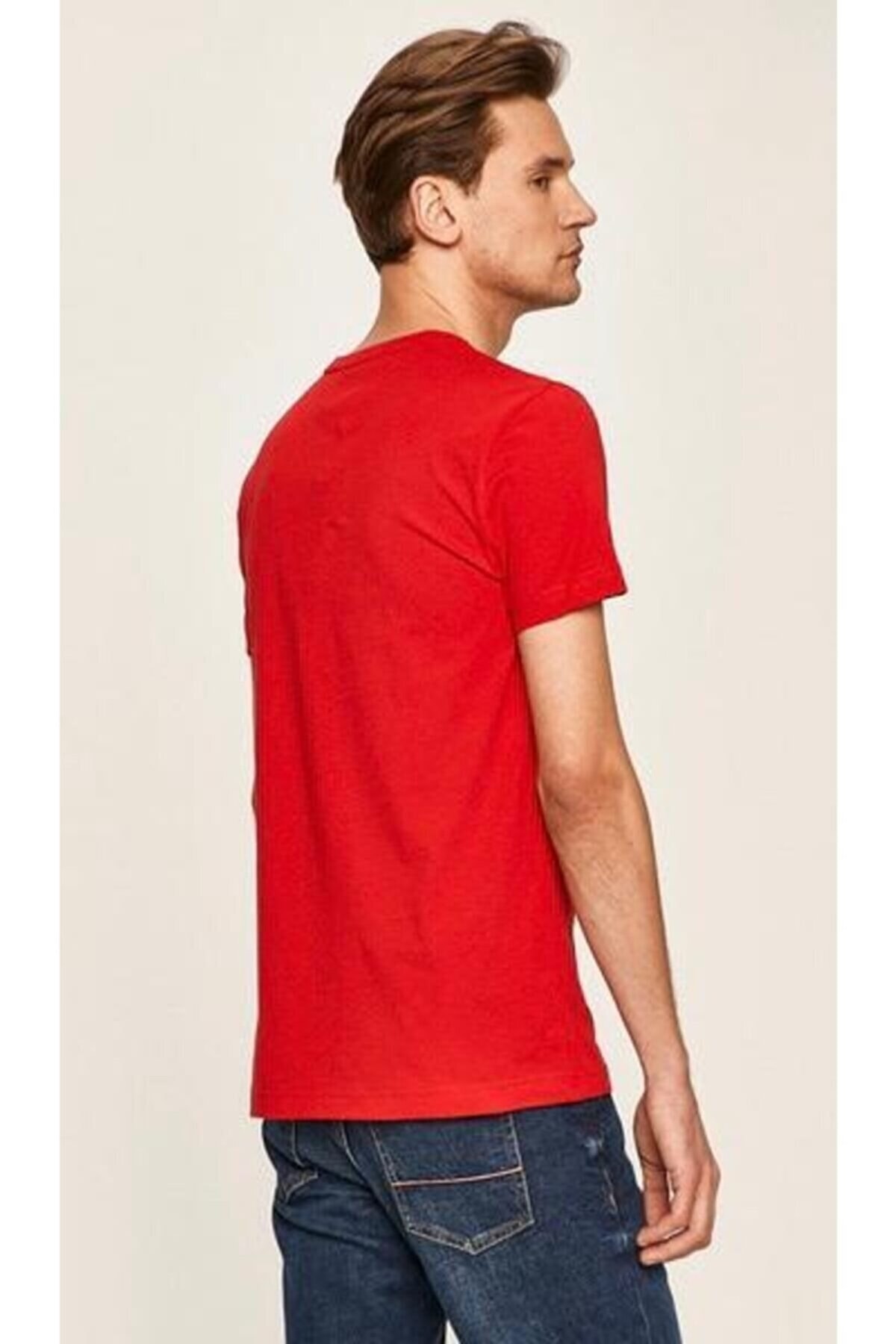 تیشرت Tommy Hilfiger تامی هیلفیگر مردانه Camiseta Stripes Masculina اورجینال - تصویر 5