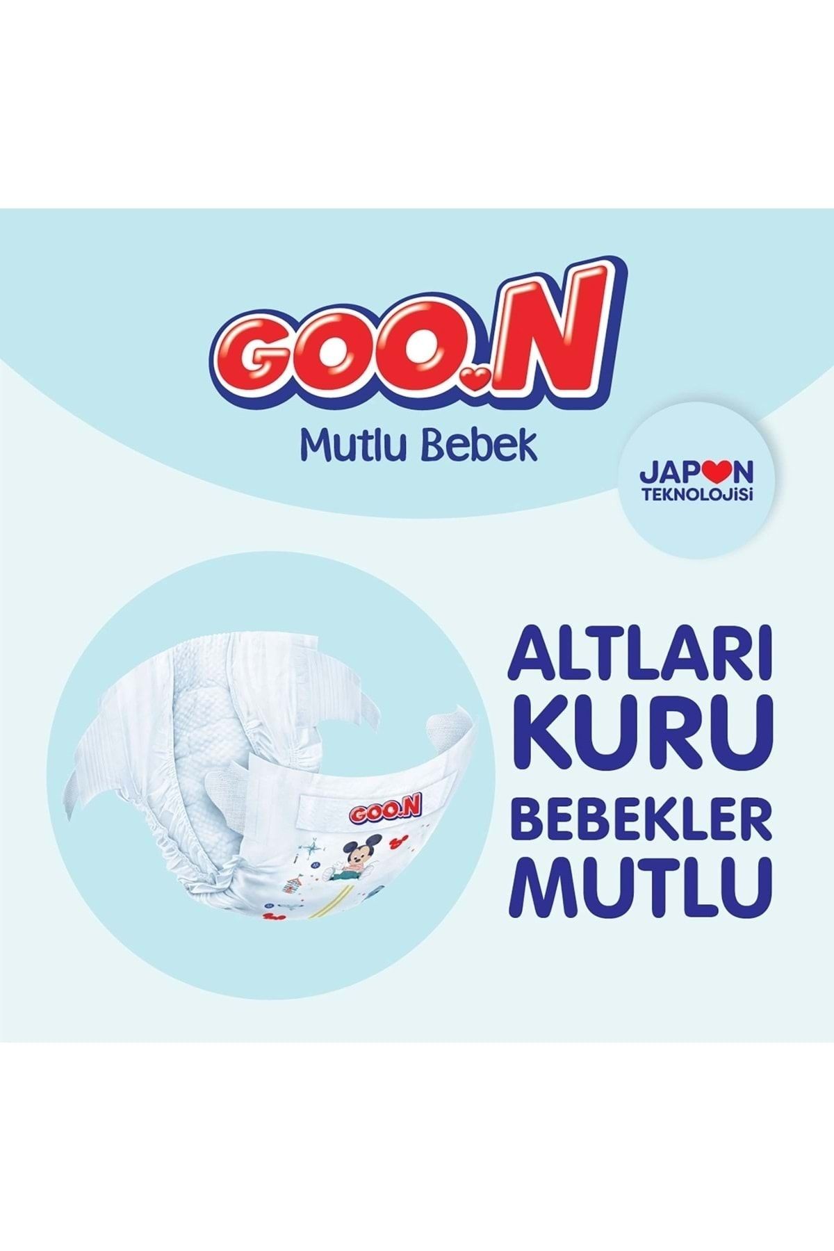 Goo.n Goon Mutlu Bebek Bebek Bezi Beden:5 12-20kg Junior 500 Adet Mega Fırsat Pk PE10865