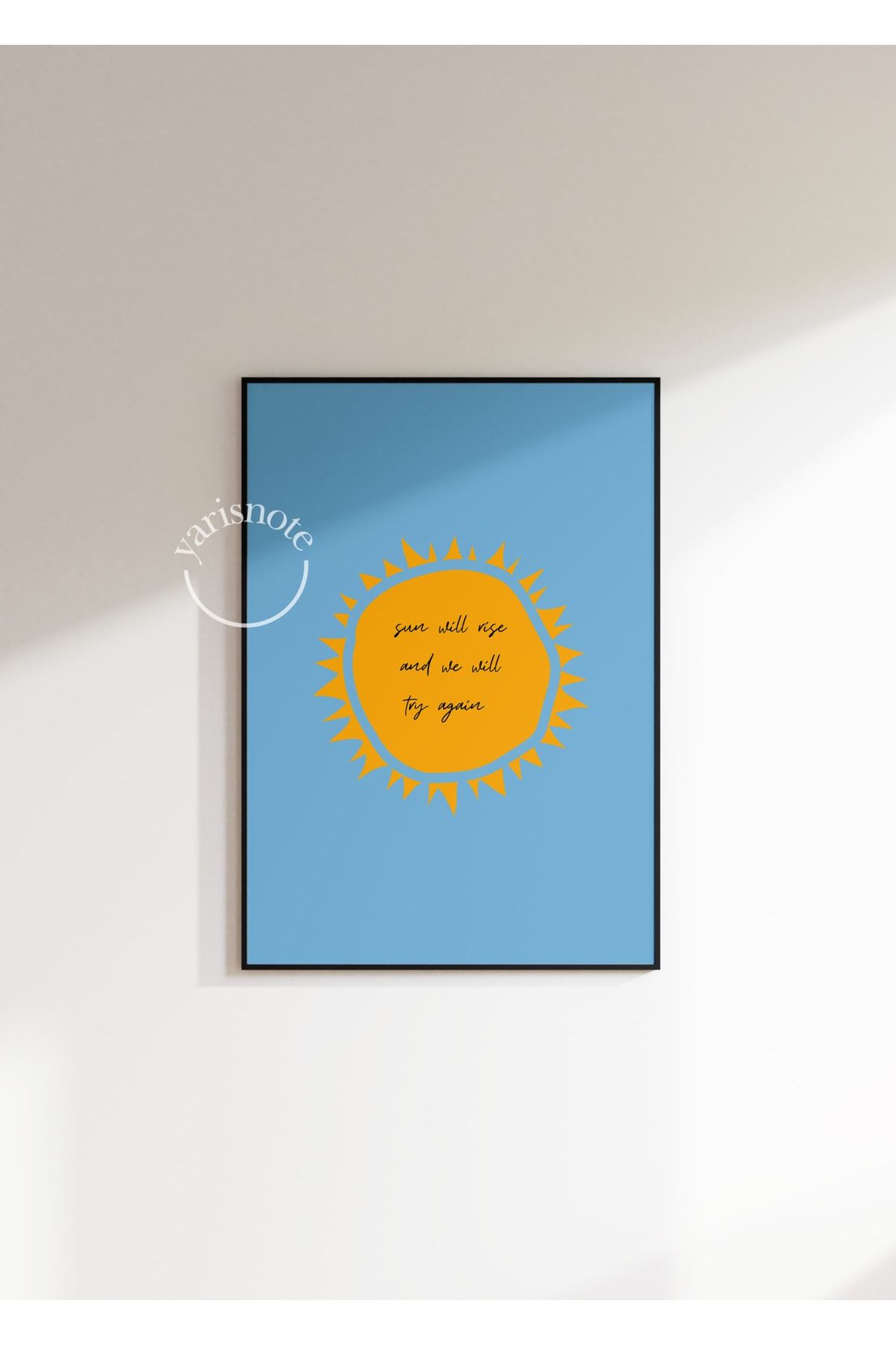 Yaris Note Boho Çerçevesiz Poster VB6353