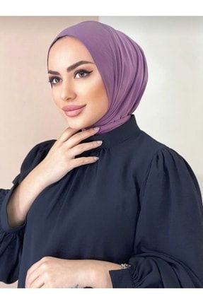 Leylak Çıt Çıtlı Hijab Eşarp Şal 0006