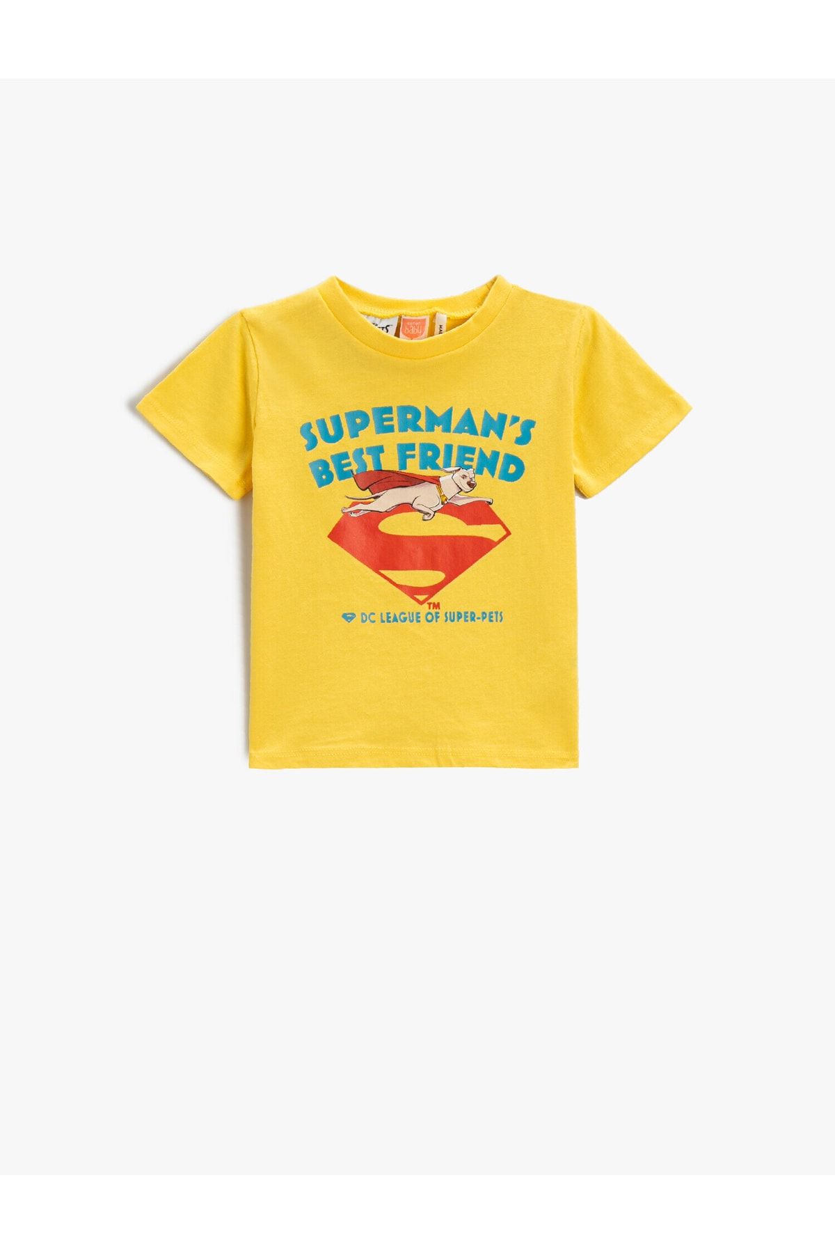 Koton سوپرمن سگ تی شرت با مجوز آستین کوتاه نخی