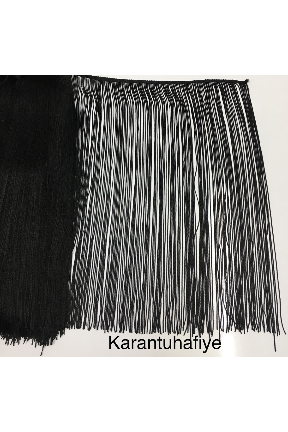 Tassel Fringe 50 Cm Black 1 Meter