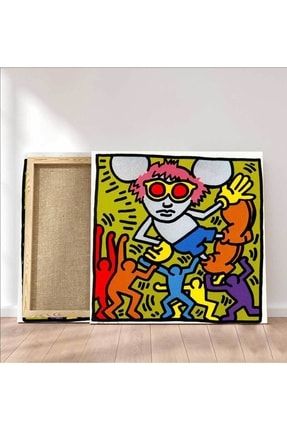 Keith Haring - Başlıksız Kanvas Tablo mmc1021