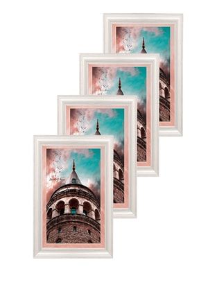 4 Adet 21x30 Cm-eskitme-krem-sertifika-4 Fotoğraf Çerçevesi A4-3