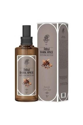 100 ml Dark Spice Spreyli Cam Şişe Kolonya 8691226606170