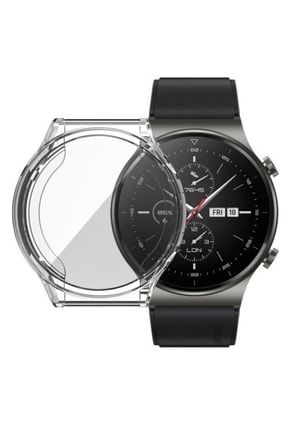 Huawei Watch Gt2 Pro 360 Tam Ekran Korumalı Tam Uyumlu Silikon Kılıf (Yüksek Kalite) .PRO KORUMA.AKSA