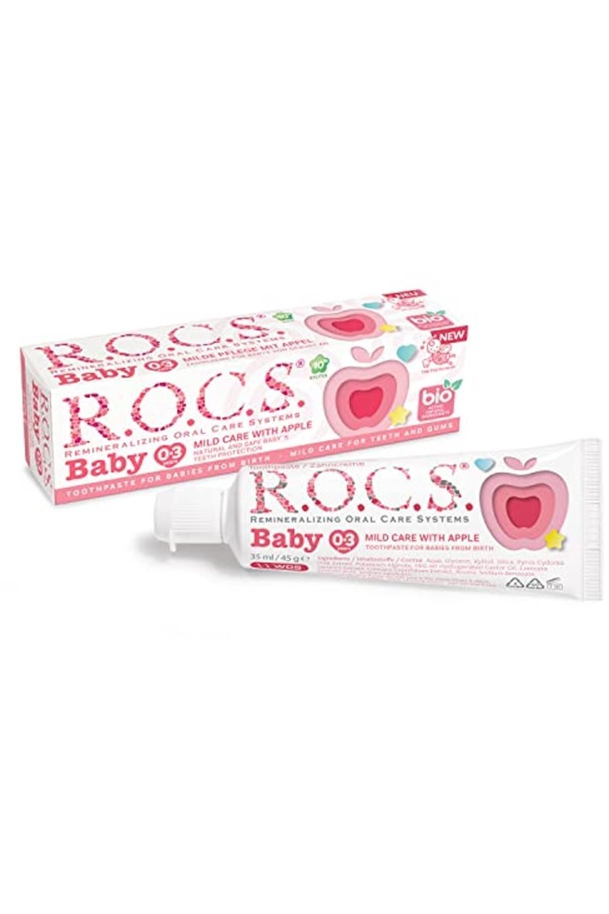 R.O.C.S. Rocs Baby Diş Macunu Elma Püresi 0-3 Ay