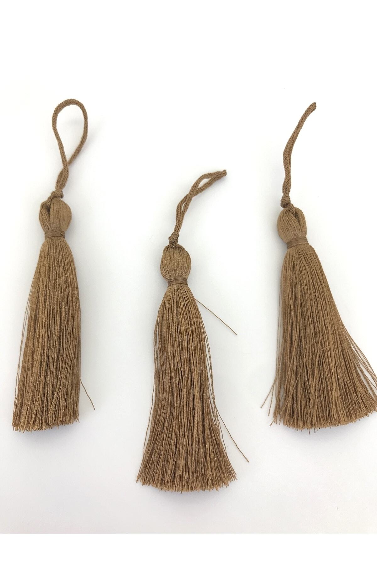 Hobigram Açık Kapiçino Rengi Püskül 7 Cm 5 Adet – Diğer Parti Malzemeleri, Şık Tasarım, Kadın Aksesuarı – Di