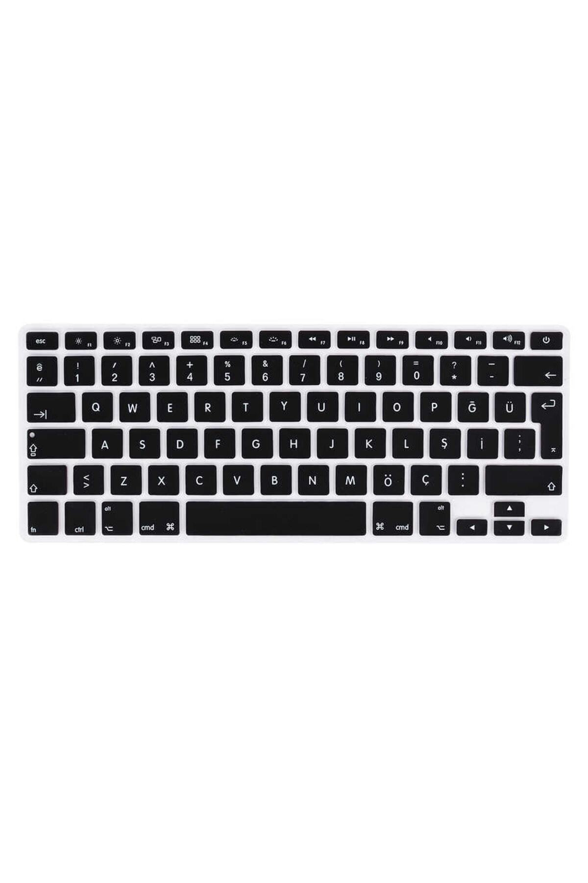 Macbook 13.3' Pro 2020 A2251 Klavye Koruyucu Türkçe Q Klavye Silikon Ped Macpad