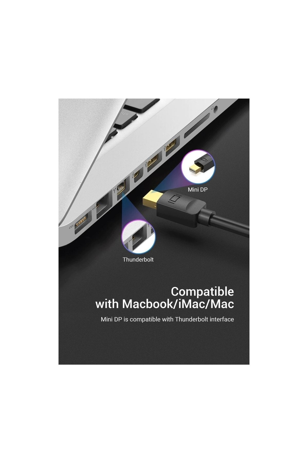 Daytona-Mini Display Port To Display Port Converter Cable 2