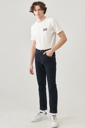 Erkek Brooklyn Straight Fit Normal Bel Denim Esnek Jean Kot Pantolon L452