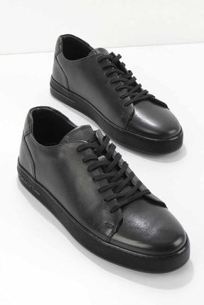 Siyah Leather Erkek Sneaker E01811300003
