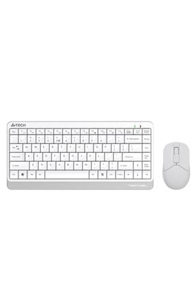 Klavye Mouse Set Mini Q Kablosuz Multimedya Fg1112 Beyaz mornw_58973