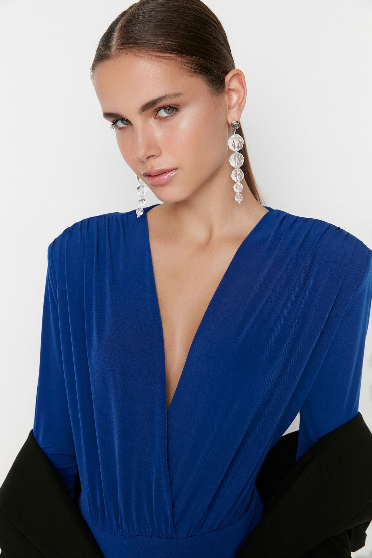 Trendyol Collection-Dvouřadé pletené tělo Saks TPRAW22BD0161 3