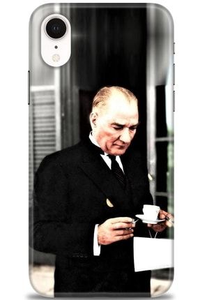 Iphone Xr Kılıf Hd Baskılı Kılıf - Atatürk Türk Kahvesi mmap-iphone-xr-v-23