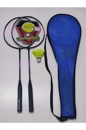 2 Badminton Raketi 1 Badminton Topu Çantalı Çiftli Set BT-425