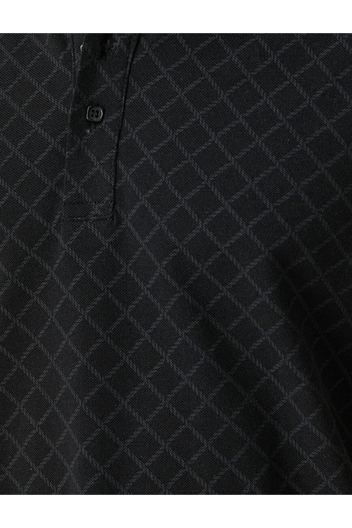 تیشرت مردانه مشکی کوتون | 22YY59002971 اورجینال - تصویر 6