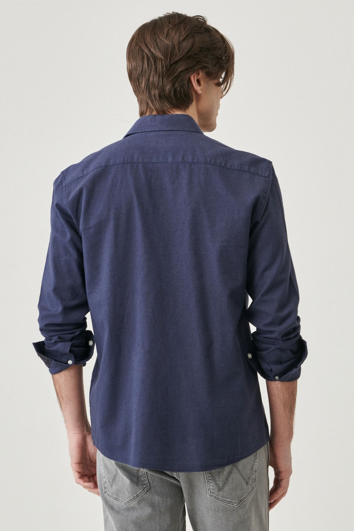 WRANGLER-Langärmliges Hemd mit normaler Passform 7