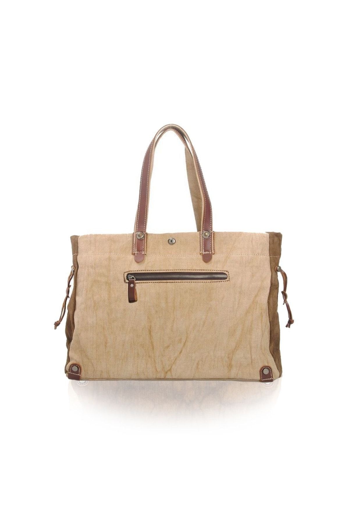 Muchuan Messenger Bag Beige Trendyol