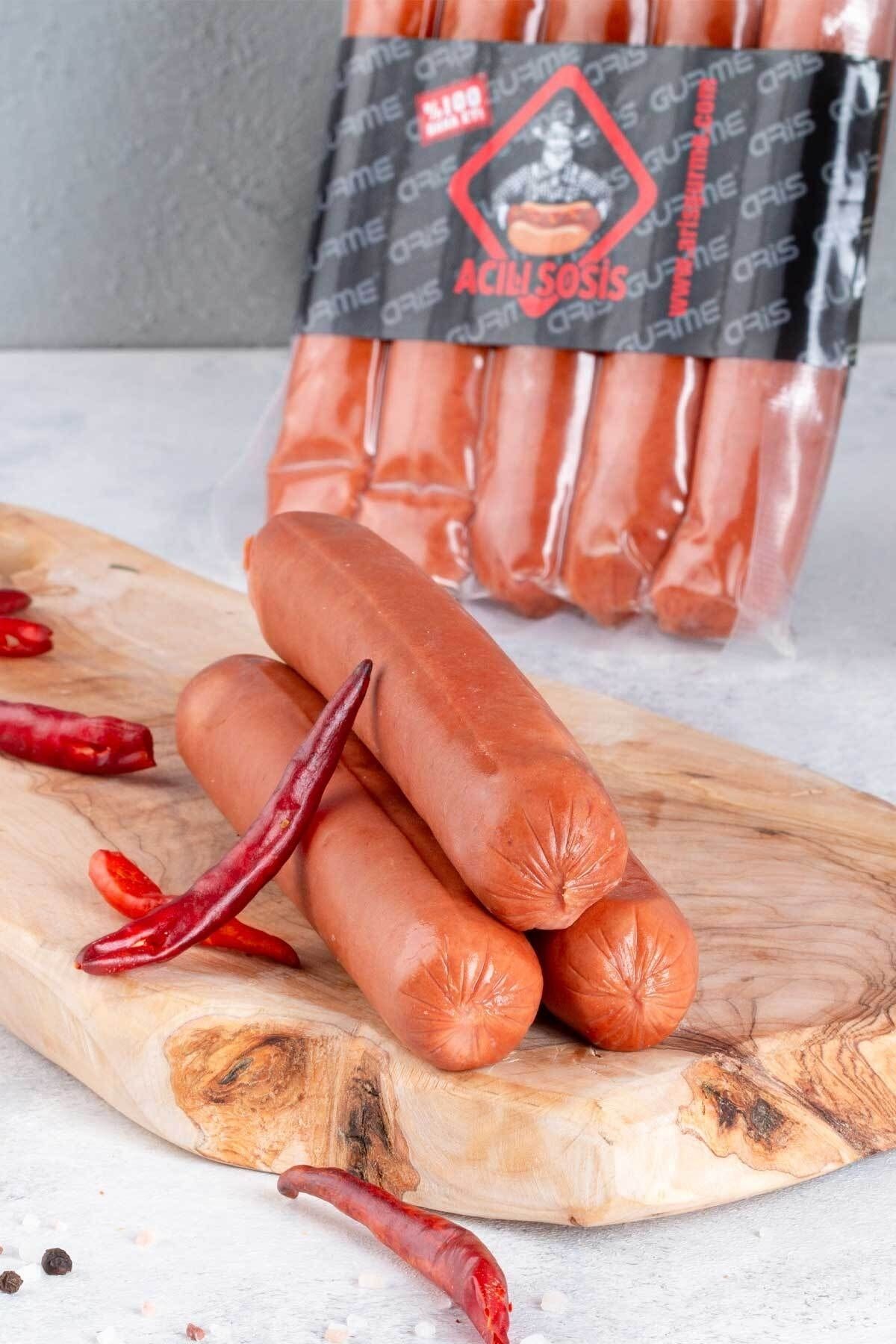 Aris Gurme Bratwurst Acılı Sosis 5' Li