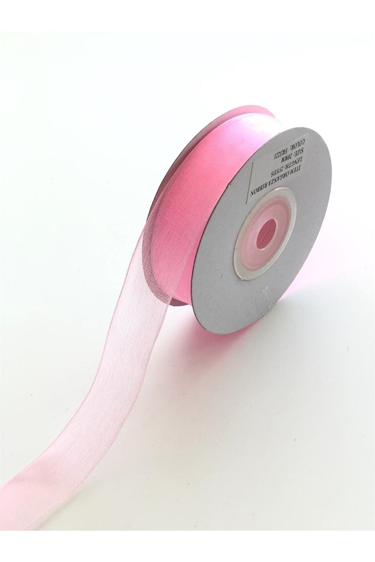 Pink Organza Ribbon – Custom Design, Accessory, Quality Production, Glamorous Style – Ribbon