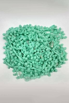 Mint Yeşili Ponpon Şerit PPS-1074