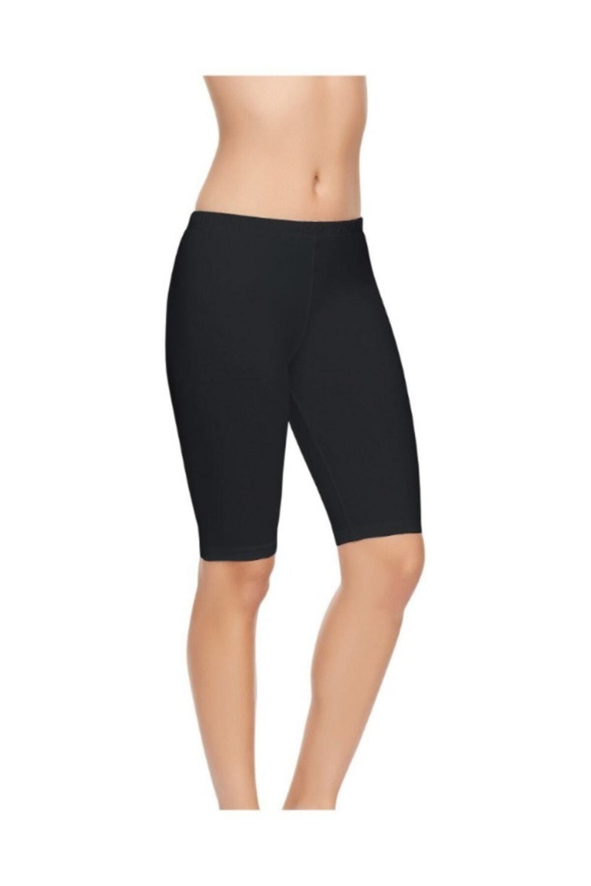 Tutku Colanți Scurti Negri Din 3 Piese-tkd0156-1-xxxl Femeie - 4XL