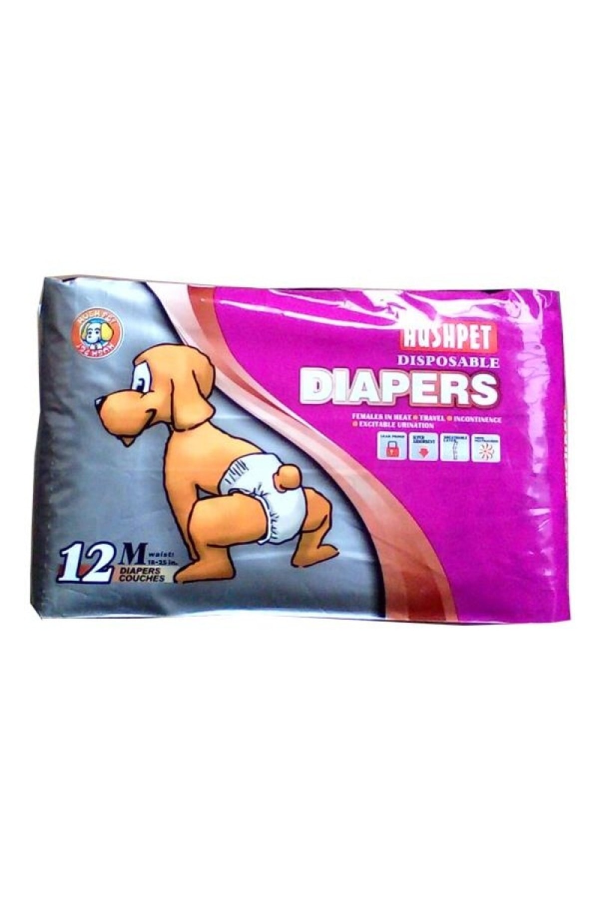 Hushpet Diapers Medium