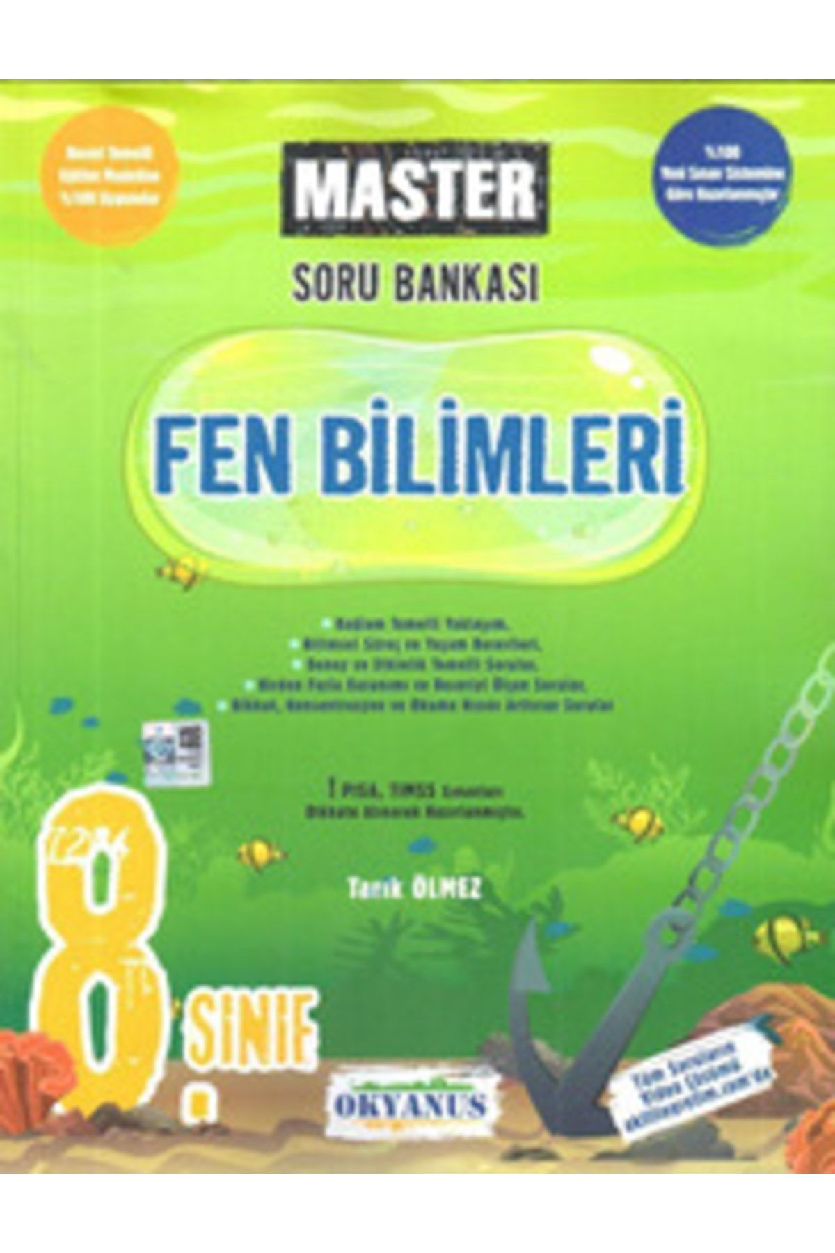  8. Sınıf Fen Bilimleri Soru Bankası Master 9786057985644