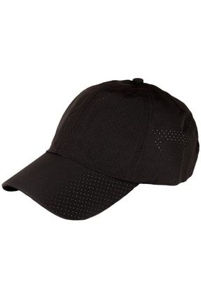 Erkek / Kadın Mikro Kumaş Lazer Kesim Fileli Spor Kep Şapka Y8520-02