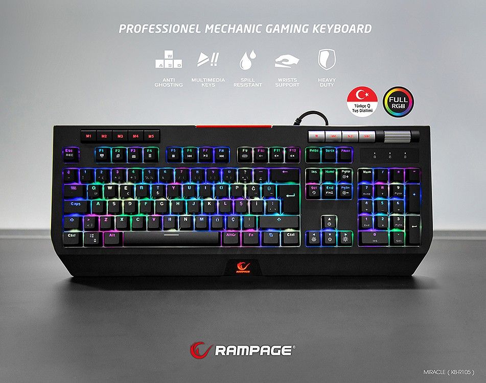 rampage kb r105 red switch