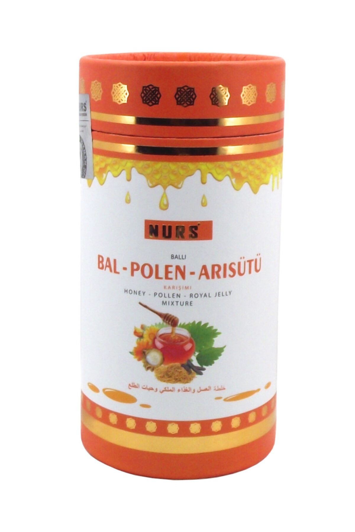 Nurs Bal Polen Arısütlü Bitkisel Macun 400 gr