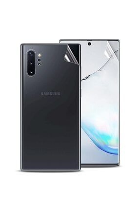 Samsung Galaxy Note 10 Plus Ön Arka Narr Esnek Ekran Koruyucu Cam Değil 427585061