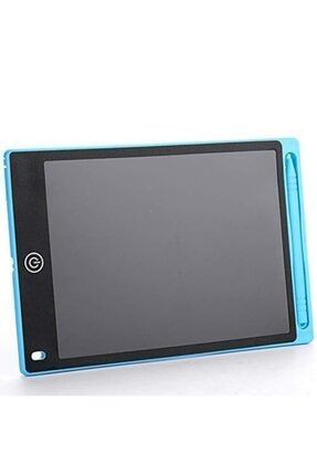 Writing Tablet Lcd 8.5 Inç Dijital Kalemli Çizim Yazı Tahtası Mavi yazı tahtası