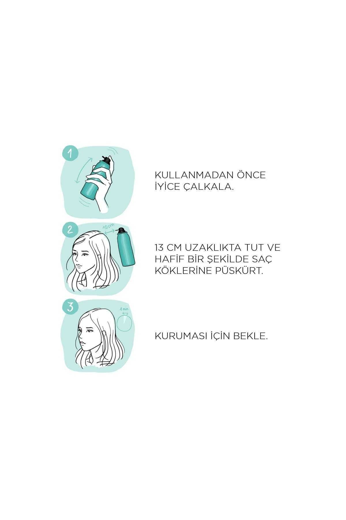 رنگ مو زرد مردانه و زنانه کانسیلر اسپری قهوه ای تیره برای موهای سفید جادوی Retouch 02 Brun 75 ML L'Oreal Paris