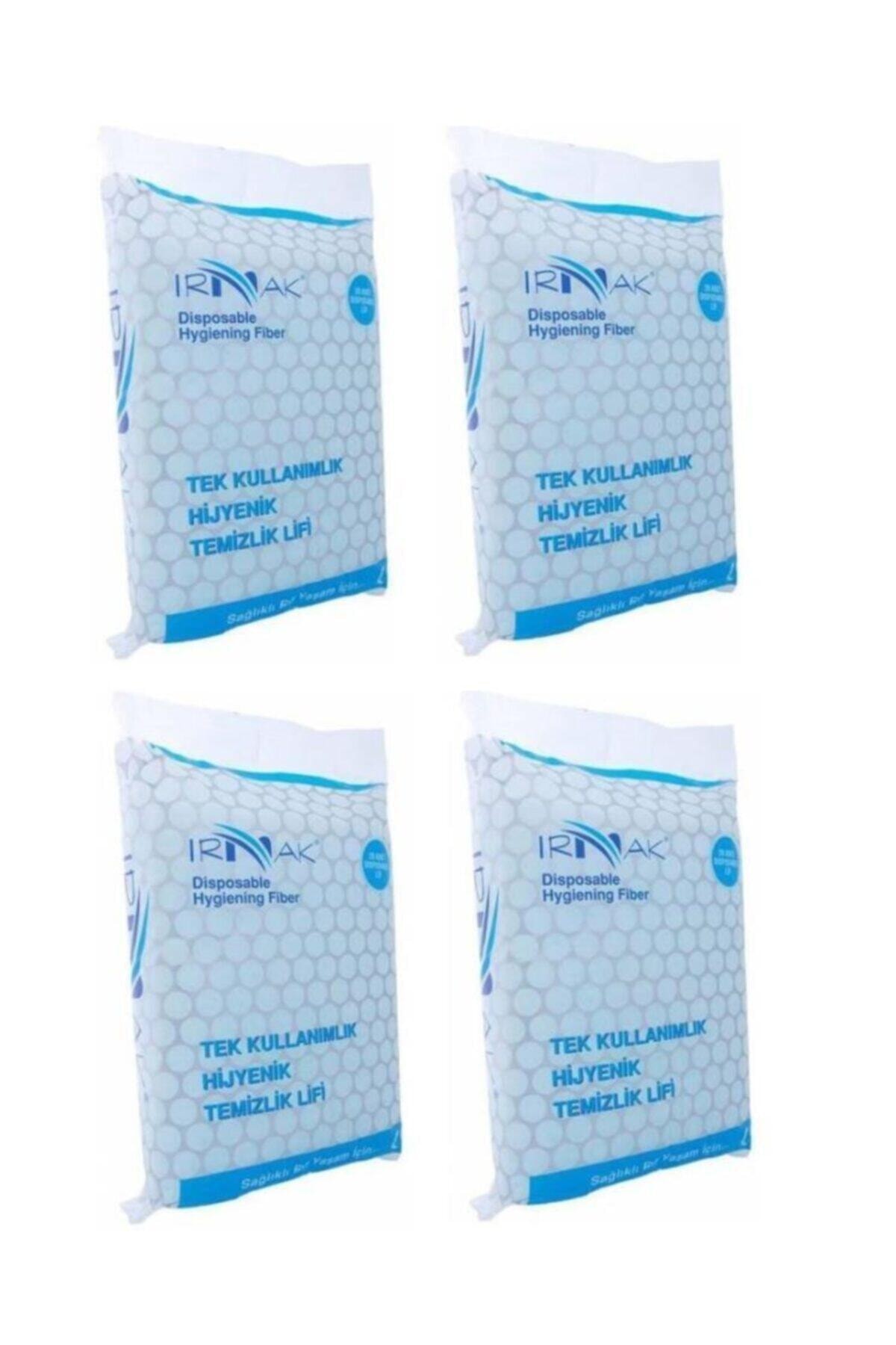 Irmak Şampuanlı Hasta Vücut Yıkama Temizleme Lifi 20li 4 Paket